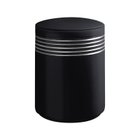 NOVA BIO-LEHM Urne basalt silber