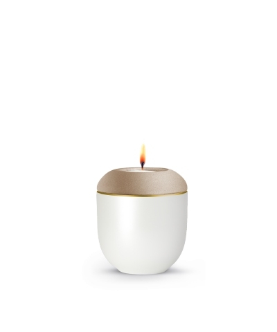 Edition Blomma, Velvet Champagner, Gedenklicht