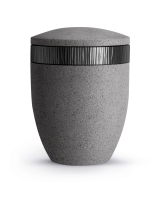 Edition Rocka, Muschelkalkbeschichtung betongrau, Dekor...