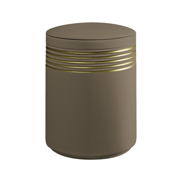 NOVA BIO-LEHM Urne teak gold
