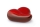 Edition Heart, selenrot glänzend, Keramik