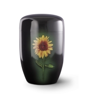 Edition Fleur Noire, Klavierlack schwarz, Sonnenblume,...