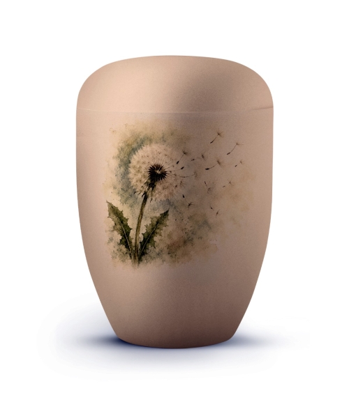 Samton creme, mit Aufdruck Pusteblume, biol. Abbaub.