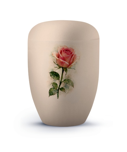 Samton creme, mit Aufdruck Rose, biol. Abbaub.