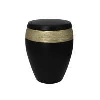 LUXOR SEMI OMEGA BIO-LEHM Urne basalt gold