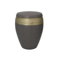 LUXOR SEMI OMEGA BIO-LEHM Urne mandel gold