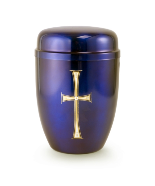 Cestal, blau, Kreuz