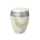 LUXOR SEMI OMEGA BIO-LEHM Urne Marmor silber