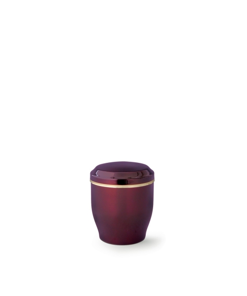 Kupfer, aubergine lasierend, Goldstreifen, 0,3 ltr.