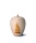 Edition Siena, creme, Gedenklicht, Flamme handbemalt, Keramik