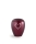Keramik, perlmutt weinrot, Herz aus Kristallen, 0,5 ltr.