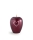 Keramik, perlmutt weinrot 0,5 ltr. Herz aus Kristallen Erinnerungslicht