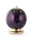 Cestal/Messing-Urne, aubergine, Mond und Sterne