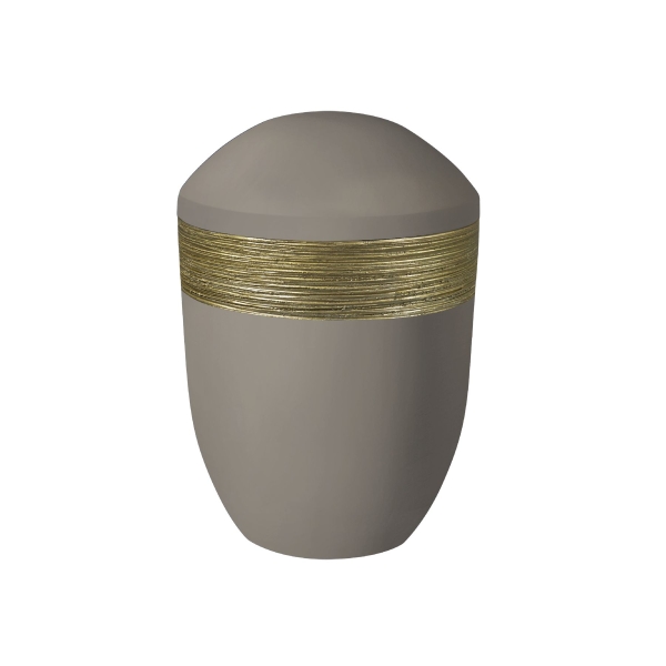 LUXOR SEMI PURE BIO-LEHM Urne mandel gold