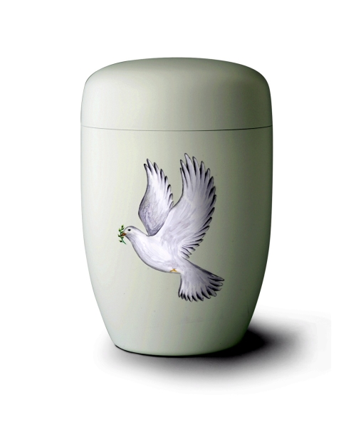 Edition 1, weiß satiniert, White Pigeon, Cestal