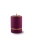 Edition Minion, Samtton burgund  - Gedenklicht, Handbemaltes Dekor altgold, Keramik