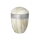 LUXOR SEMI PURE BIO-LEHM Urne Marmor silber