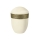 LUXOR SEMI PURE BIO-LEHM Urne sandbeige gold