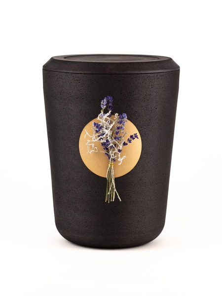 Lavendel und Zweige - Schmuckelement