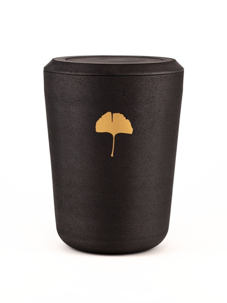 Ginkgoblatt - Schmuckelement - Gold