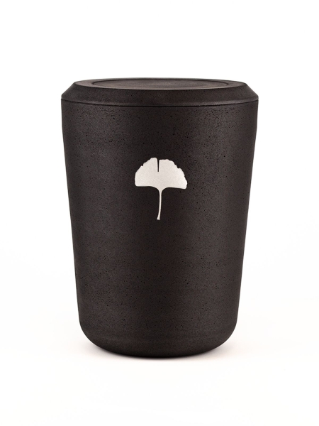 Ginkgoblatt - Schmuckelement - Silber