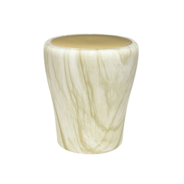 TULIP BIO-LEHM Urne Marmor gold