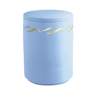 AQUA BRISE BIO-LEHM Urne atlantikblau gold