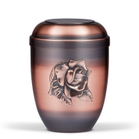 Urne-CUPATAN, Kupfer Rose