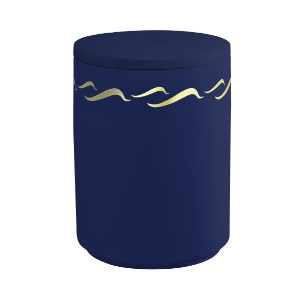 AQUA BRISE BIO-LEHM Urne saphir gold