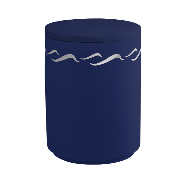 AQUA BRISE BIO-LEHM Urne saphir silber