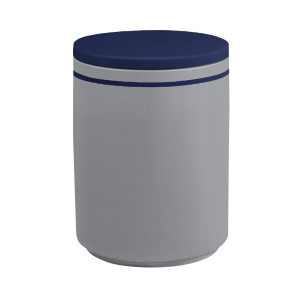 AQUA DUO BIO-LEHM Urne flanell saphir