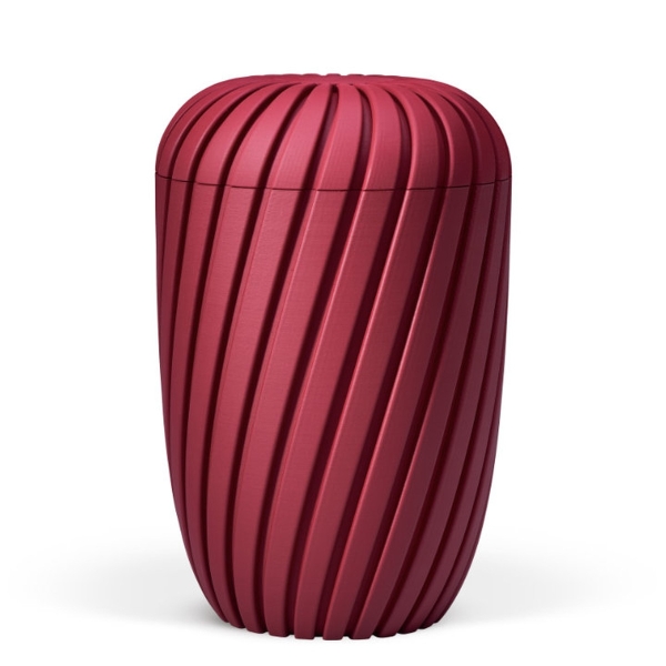 Naturstoffurne, Weinrot Velours, Curwave