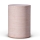Dujura-Urne aus Kalzium, Zylindrische Form, Rosé Terracotta, gedrehte Tonoptik