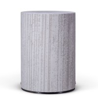 Dujura-Urne aus Kalzium, Zylindrische Form, Holzoptik