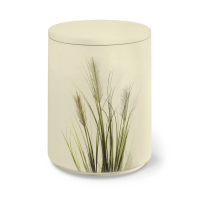 AQUA FLORA BIO-LEHM Urne Binsen sandbeige