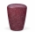 Naturstoffurne, Weinrot Velours, Steinoptik