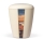 Naturstoffurne, Sandbeige, Dekor: "Abendstimmung"