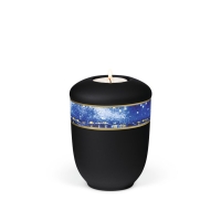 Keramik, Anthrazit Velours Dekor Van Gogh Sternennacht...