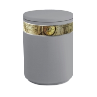 AQUA OZEAN BIO-LEHM Urne flanell silber