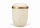 Naturstoffurne, Sandbeige, Goldrand, Calla gold/weiß