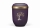 Naturstoffurne, Violett Velours, Goldrand, Baum ART-Dekor gold/weiß
