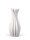 Vase 3D-Druck, Ventura, Weiß, L (32 cm) - 1500g