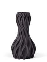 Vase 3D-Druck, Icarus, Anthrazitt, L (32 cm) - 1500g