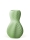 Vase 3D-Druck, Helios, Pastellgrün, M (23 cm) - 480g