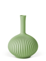 Vase 3D-Druck, Stargones, Pastellgrün, M (23 cm) - 480g