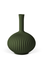 Vase 3D-Druck, Stargones, Laubgrün, M (23 cm) - 480g