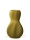 Vase 3D-Druck, Helios, Senfgelb, M (23 cm) - 480g