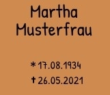 Natur (Auslegefarbe: schwarz)