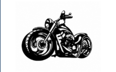 GR-M126-Motiv: Motorrad