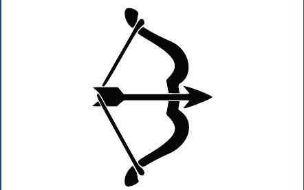 GR-M174-Motiv: Bogenschie&szlig;en